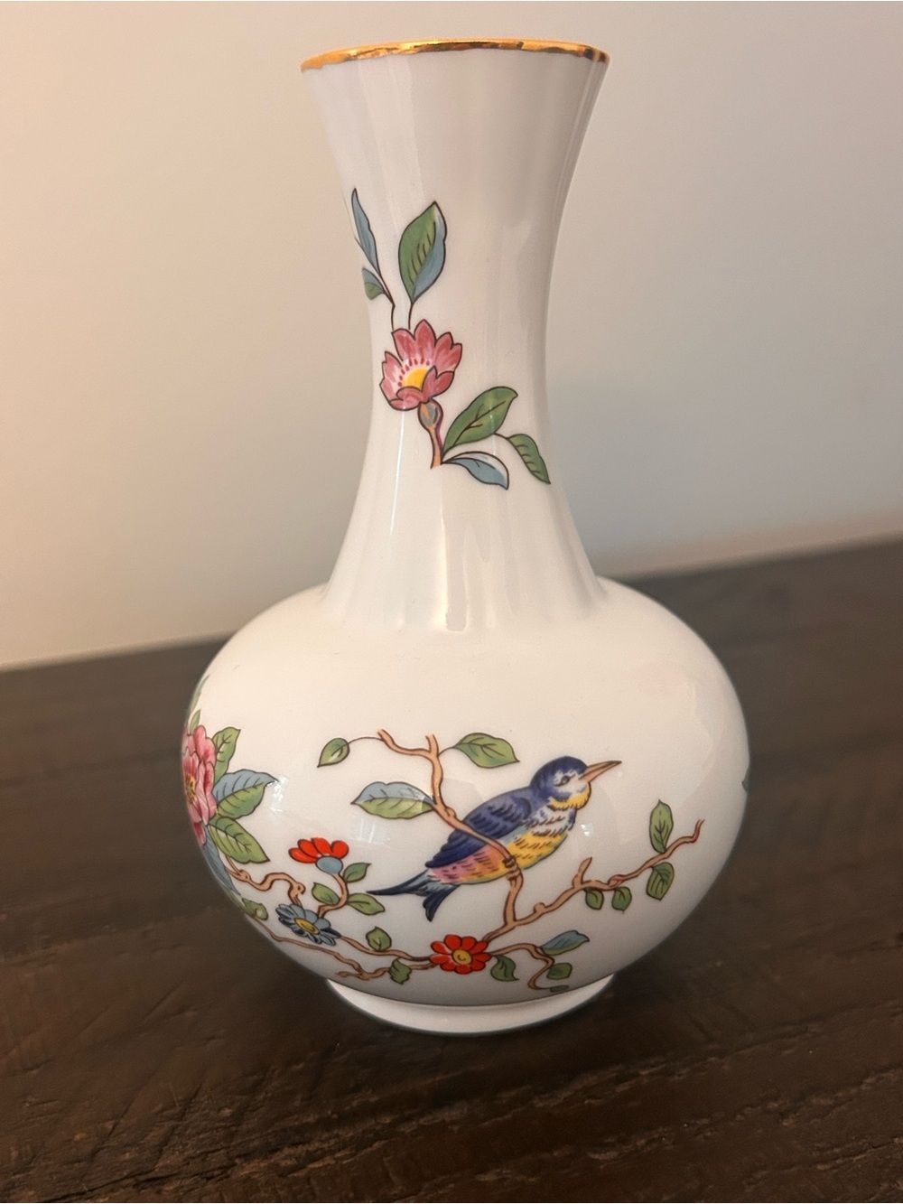 Aynsley Pembroke Fine Bone China Bud Vase - 5 1/2 inch